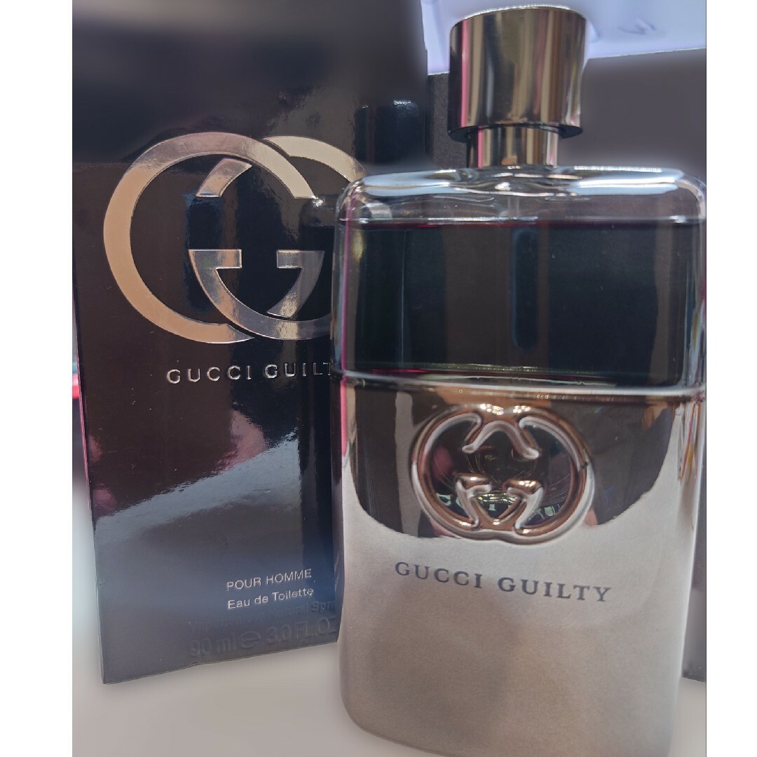 Gucci(グッチ)の【大幅値下げ中】GUCCI GUILTY グッチ ギルティ 90ml コスメ/美容の香水(香水(男性用))の商品写真