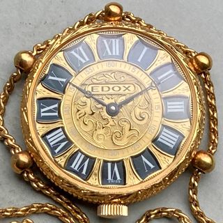 エドックス(EDOX)の【動作良好】エドックス EDOX アンティーク 懐中時計 手巻き スイス(その他)