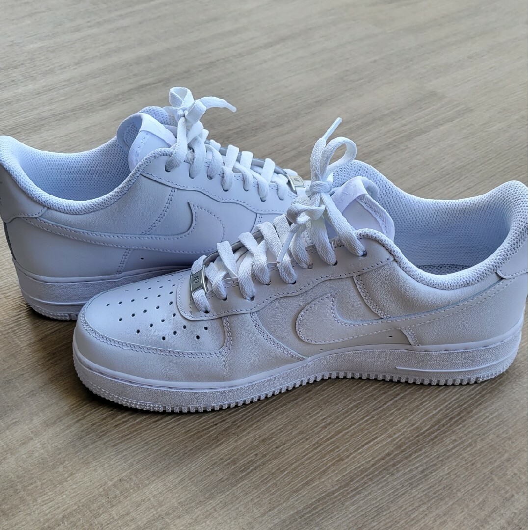 靴/シューズNIKE AF1 LOW White 07 28センチ