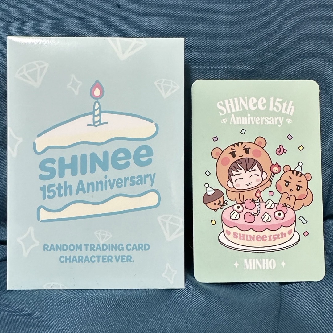 SHINee(シャイニー)のミンホ ミノ SHINee トレカ エンタメ/ホビーのタレントグッズ(アイドルグッズ)の商品写真