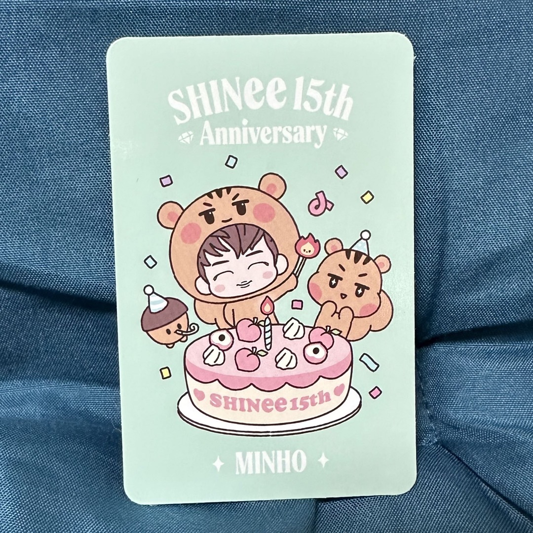 SHINee(シャイニー)のミンホ ミノ SHINee トレカ エンタメ/ホビーのタレントグッズ(アイドルグッズ)の商品写真