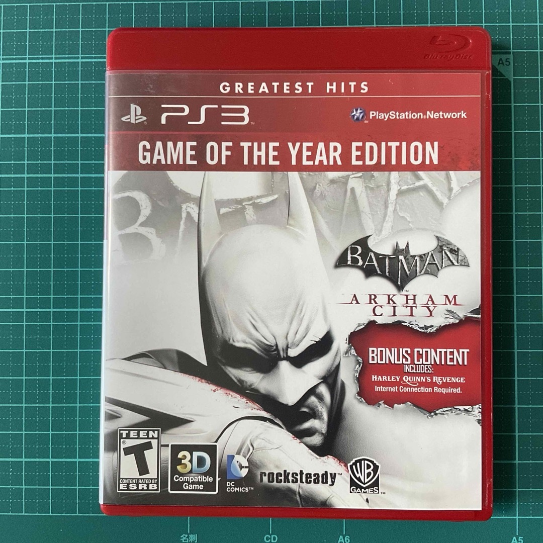 PlayStation3(プレイステーション3)の【使用品】【PS3】BATMAN ARKHAM CITY エンタメ/ホビーのゲームソフト/ゲーム機本体(家庭用ゲームソフト)の商品写真