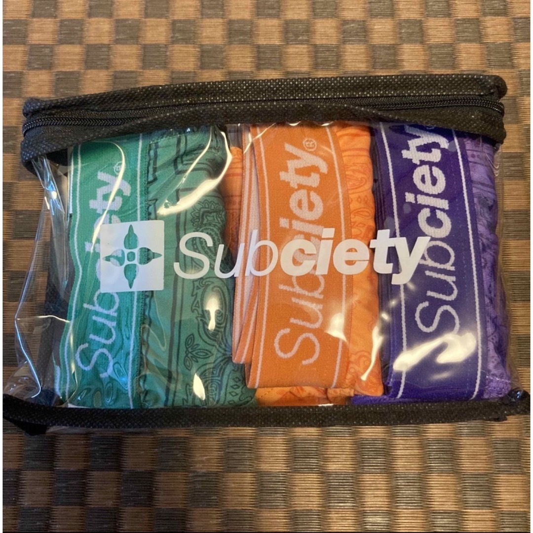 Subciety(サブサエティ)のSubciety/(S）BOXER SHORTS  ボクサーパンツ　MULTI3 メンズのアンダーウェア(ボクサーパンツ)の商品写真