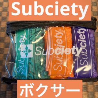 サブサエティ(Subciety)のSubciety/(S）BOXER SHORTS  ボクサーパンツ　MULTI3(ボクサーパンツ)