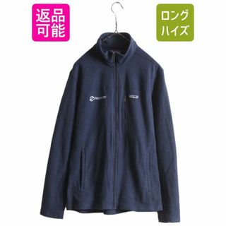 パタゴニア(patagonia)の19年製 パタゴニア マイクロD フリース ジャケット メンズ M 古着 PATAGONIA アウトドア ハイネック フルジップ ブルゾン 企業 ジャンパー(ブルゾン)