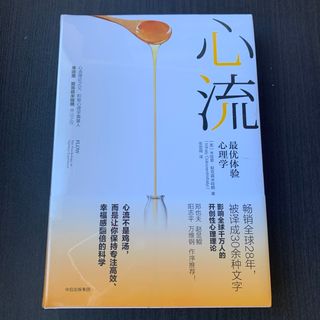 心流［美］米哈里·契克森米哈赖 著　中信出版社　中国語(洋書)