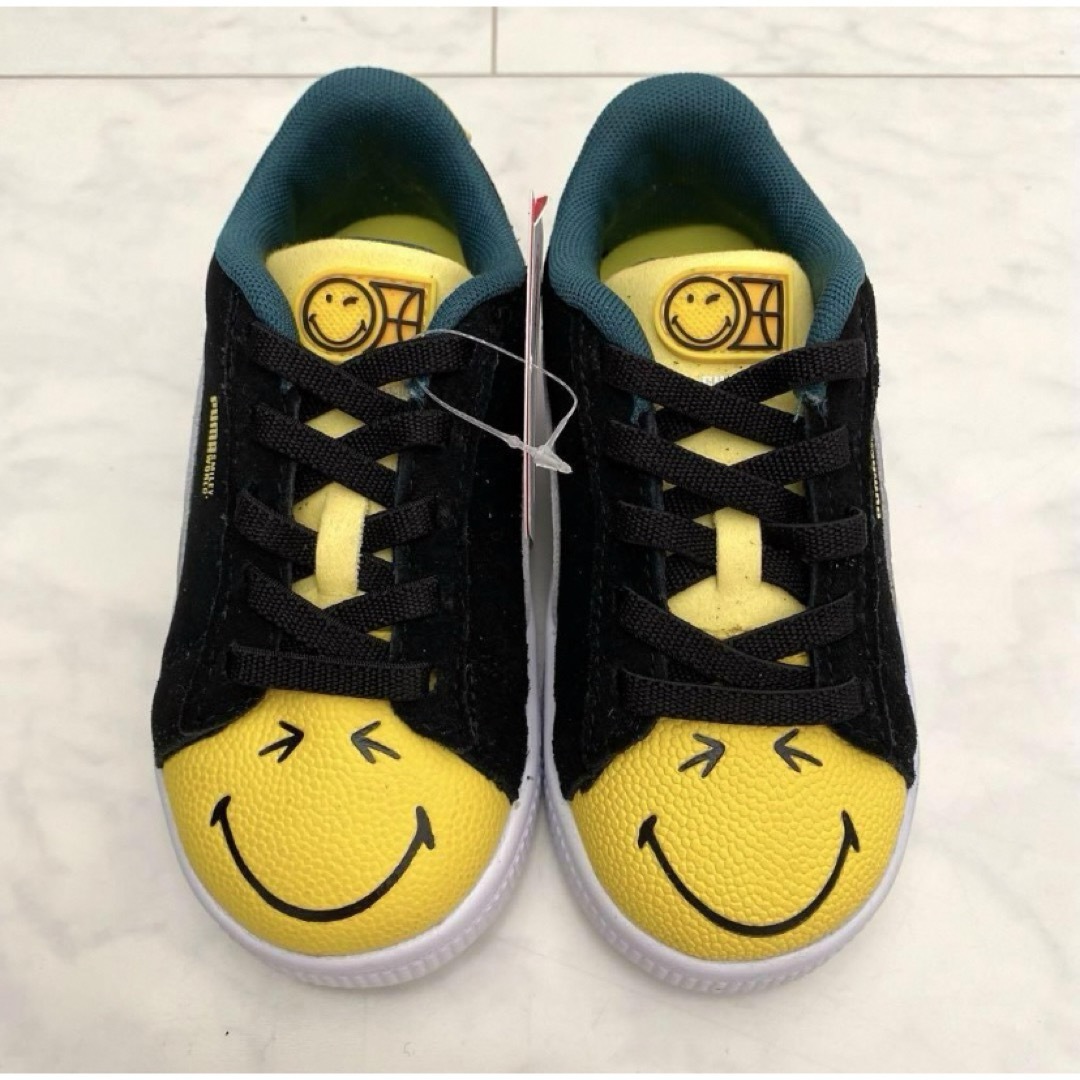 PUMA(プーマ)の【PUMA x SMILEYWORLD】スニーカー ブラック 15.0cm キッズ/ベビー/マタニティのキッズ靴/シューズ(15cm~)(スニーカー)の商品写真