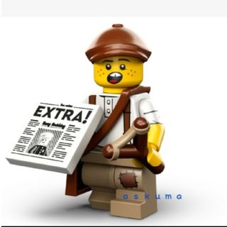 レゴ(Lego)のレゴ　ミニフィギュア 71037 新聞配達の少年(その他)