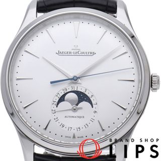 ジャガールクルト(Jaeger-LeCoultre)のジャガー・ルクルト マスター ウルトラスリム ムーンウォッチ 39mm Master Ultraslim Moon
 Q1368430/109.8.A5.S 箱 保証書 SS/革 メンズ時計 シルバー 美品 【新品】(その他)