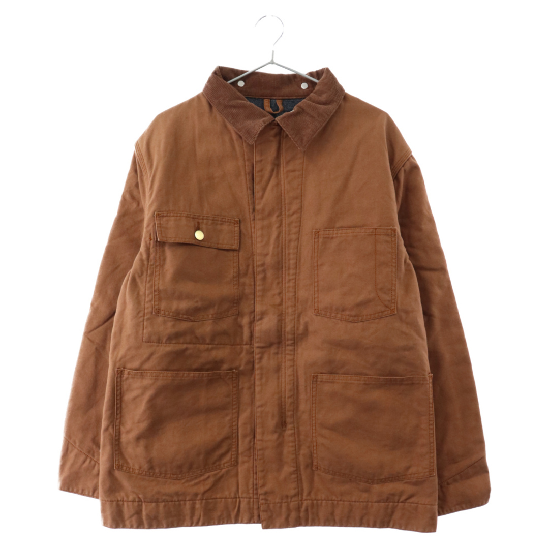 UNUSED アンユーズド 23SS Corduroy Jacket コーデュロイジップアップジャケット チャコールグレー