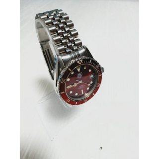 タグホイヤー(TAG Heuer)の稼働品　TAG HEUER タグホイヤー Pro 赤文字盤　腕時計 時計(その他)