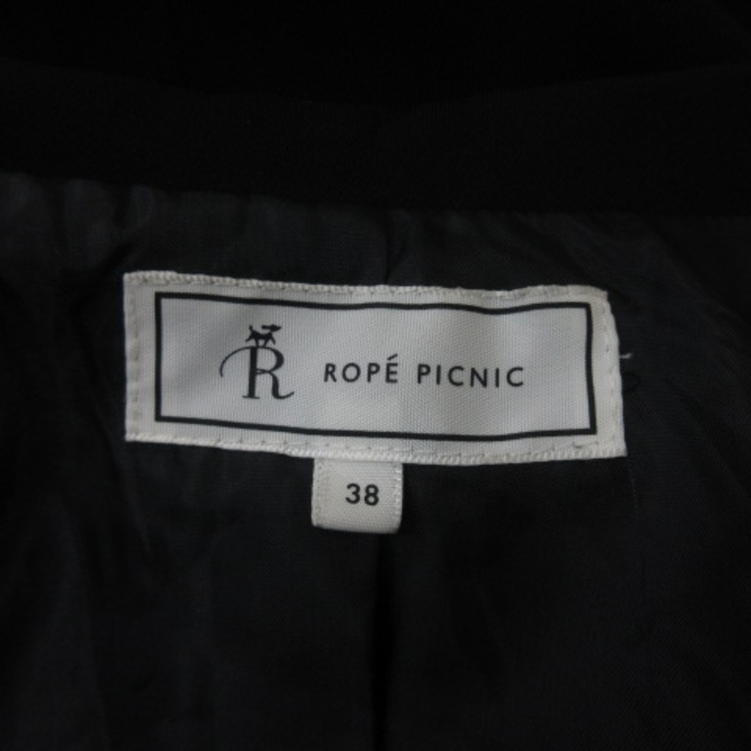 Rope' Picnic(ロペピクニック)のロペピクニック テーラー総裏地 38 黒 ブラック /YI レディースのジャケット/アウター(その他)の商品写真