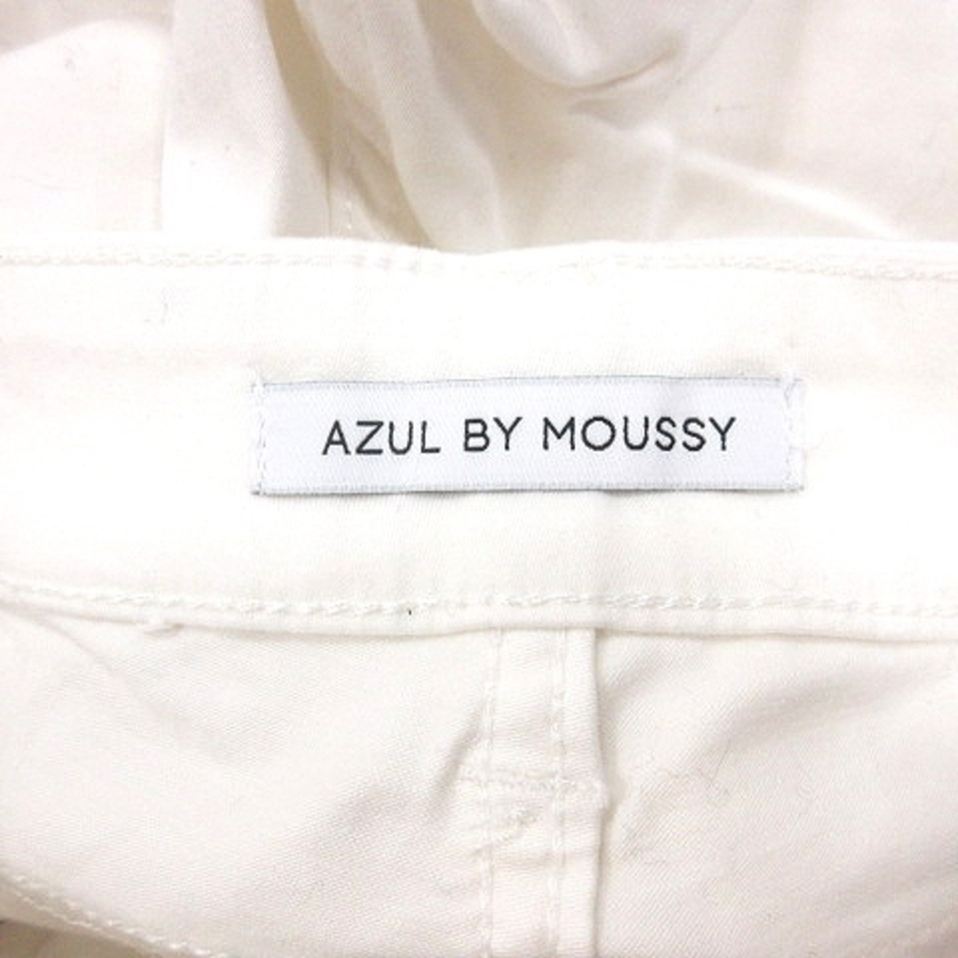 AZUL by moussy(アズールバイマウジー)のアズールバイマウジー スキニーパンツ S 白 ホワイト /AU ■MO レディースのパンツ(その他)の商品写真