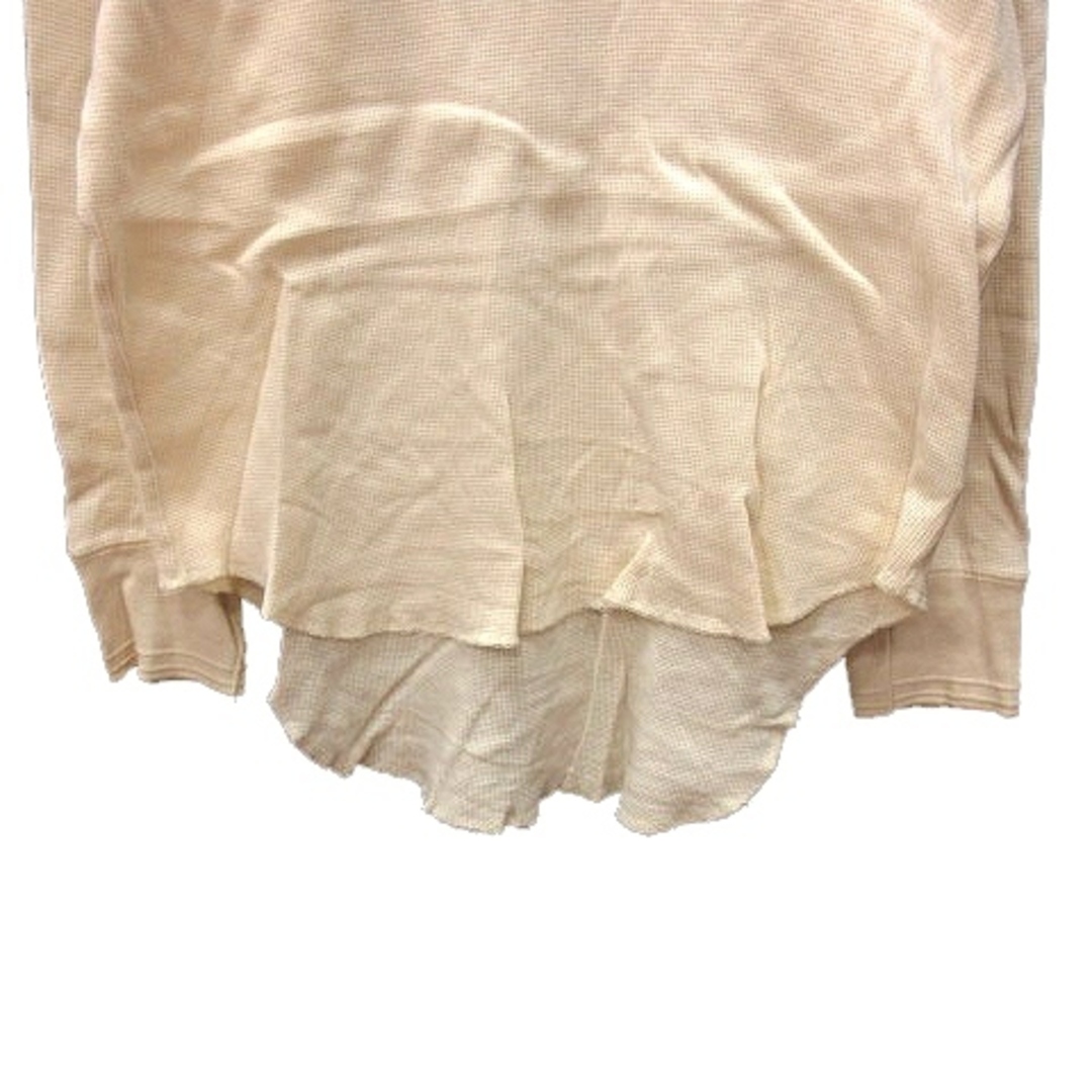 coen(コーエン)のコーエン coen カットソー Tシャツ クルーネック 長袖 F 白 ■MO メンズのトップス(Tシャツ/カットソー(七分/長袖))の商品写真