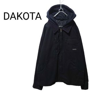 ダコタ(Dakota)の【DAKOTA】 中綿入り ダック レイヤードジャケット フーディ A-1641(ブルゾン)