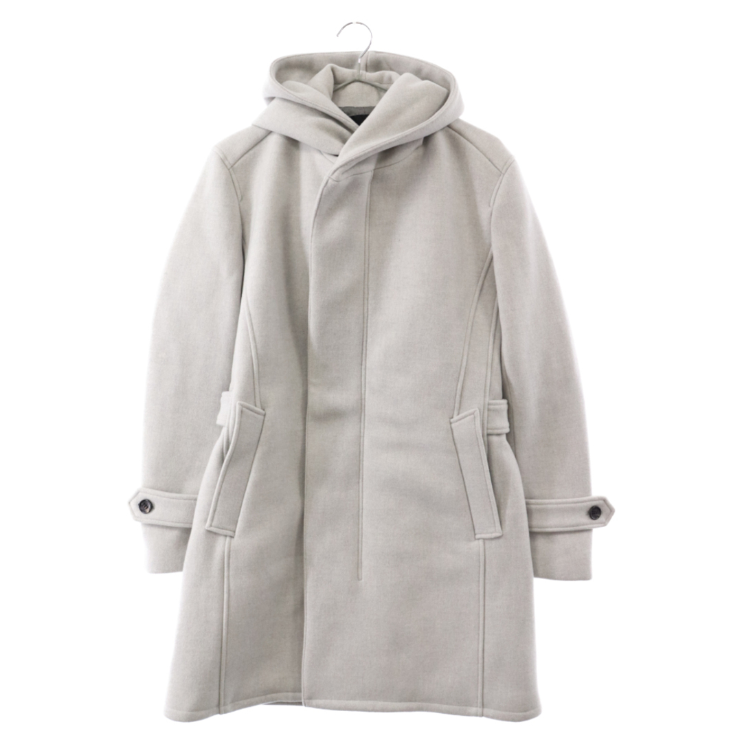 AKM(エイケイエム)のAKM エーケーエム 19AW HOODED ROPE COAT フーデッド ロープ コート グレー C060 メンズのジャケット/アウター(フライトジャケット)の商品写真