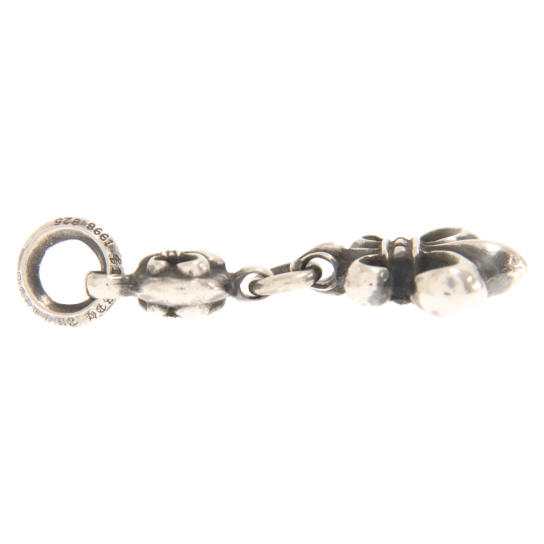 CHROME HEARTS クロムハーツ 1BALL BS FLEUR/1ボールBSフレアチャーム オールドチャーム/シルバーネックレストップ シルバー