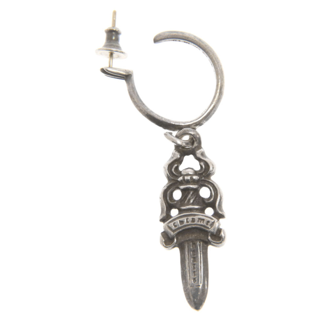 Chrome Hearts(クロムハーツ)のCHROME HEARTS クロムハーツ No5 DAGGER #5 ダガーフープピアス シルバー ※国内ギャランティあり メンズのアクセサリー(ピアス(片耳用))の商品写真