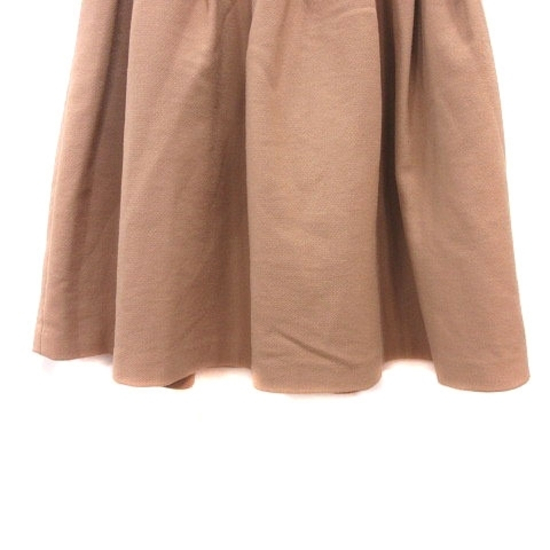 IENA(イエナ)のイエナ IENA フレアスカート ひざ丈 36 ベージュ レディースのスカート(ひざ丈スカート)の商品写真