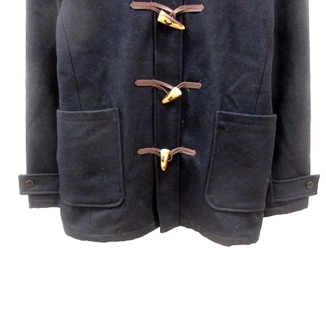RAGEBLUE(レイジブルー)のレイジブルー RAGEBLUE ダッフルコート 総裏地 ロング ウール M 黒 メンズのジャケット/アウター(ダッフルコート)の商品写真
