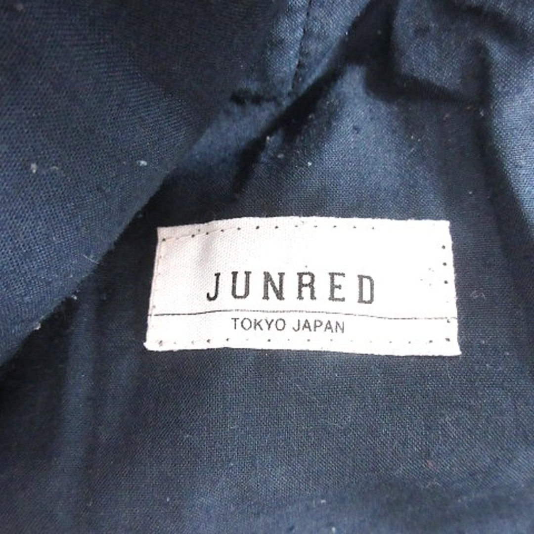 JUNRED(ジュンレッド)のジュンレッド テーパードパンツ イージー ストライプ L 紺 ネイビー /AU メンズのパンツ(スラックス)の商品写真