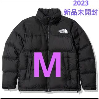 ザノースフェイス(THE NORTH FACE)の新品未開封　ノースフェイス　ヌプシジャケット2023 M 黒　ブラック(ダウンジャケット)