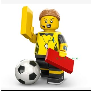 レゴ(Lego)のレゴ　ミニフィギュア　71037 　サッカー審判(その他)