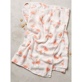 アンソロポロジー(Anthropologie)の★Anthropologie★Babyへ贈物★柔らかなおくるみブランケット(おくるみ/ブランケット)