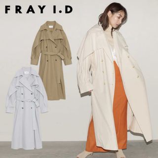 FRAY I.D - 美品⭐︎FRAY I.D フリルボリューム袖トレンチコート