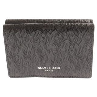 Saint Laurent - SAINT LAURENT PARIS サンローランパリ コンパクトウォレット 459784 ブラック レザー