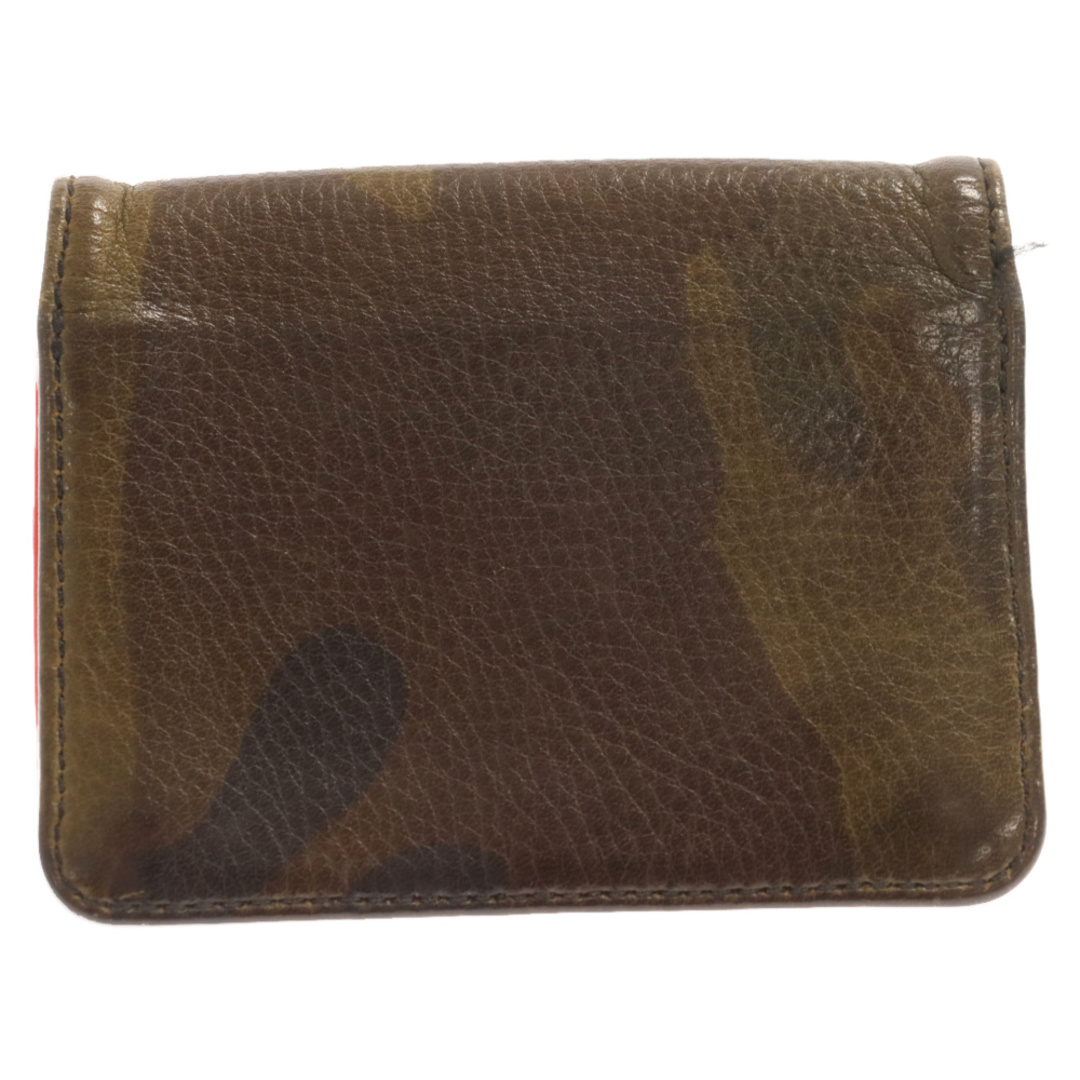 Chrome Hearts(クロムハーツ)のCHROME HEARTS クロムハーツ WALLET CARD CASE V1 3POKET CH SCRL TANK CAMO カードケース カモフラ グリーン/ピンク メンズのファッション小物(名刺入れ/定期入れ)の商品写真