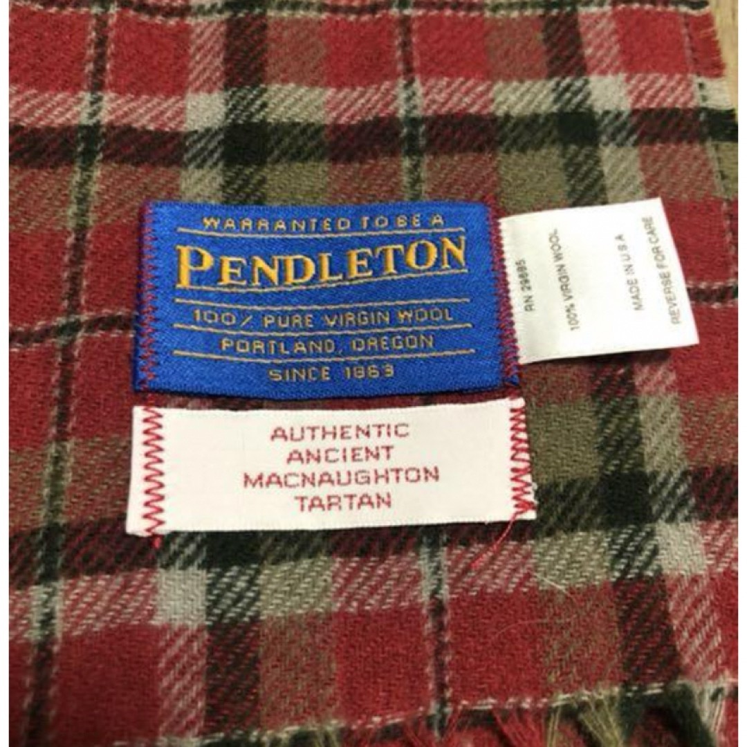 PENDLETON(ペンドルトン)のペンドルトンPENDLETONチェックマフラーストール レディースのファッション小物(マフラー/ショール)の商品写真