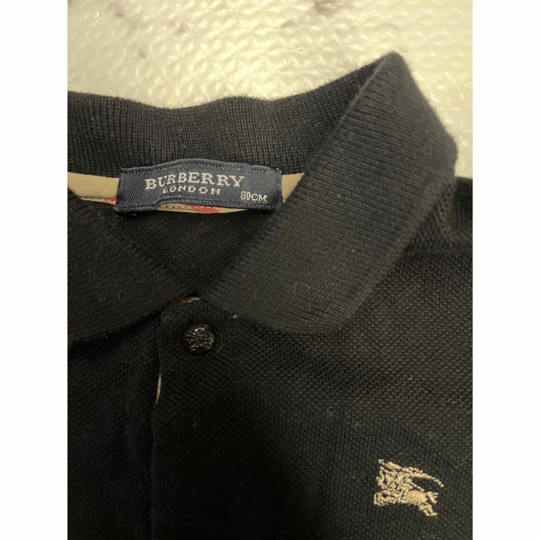 BURBERRY(バーバリー)のバーバリー　Burberry ロンパース  カバーオール　半袖　80 キッズ/ベビー/マタニティのベビー服(~85cm)(カバーオール)の商品写真