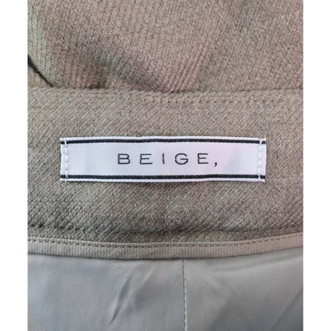 BEIGE,(ベイジ)のBEIGE, ベイジ スラックス 4(XL位) ベージュ 【古着】【中古】 レディースのパンツ(その他)の商品写真