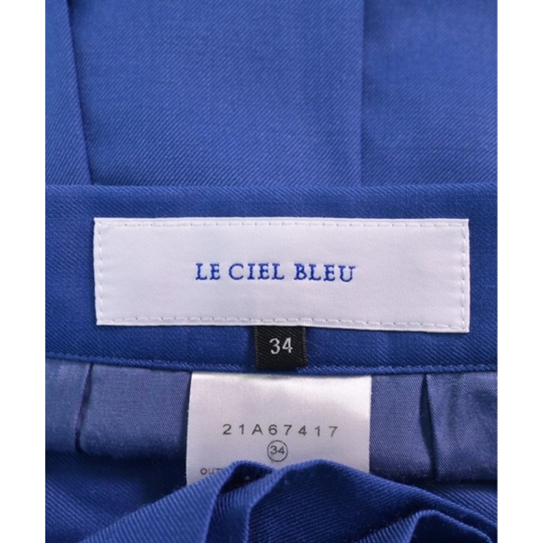 LE CIEL BLEU(ルシェルブルー)のLE CIEL BLEU ロング・マキシ丈スカート 34(XS位) 青 【古着】【中古】 レディースのスカート(ロングスカート)の商品写真