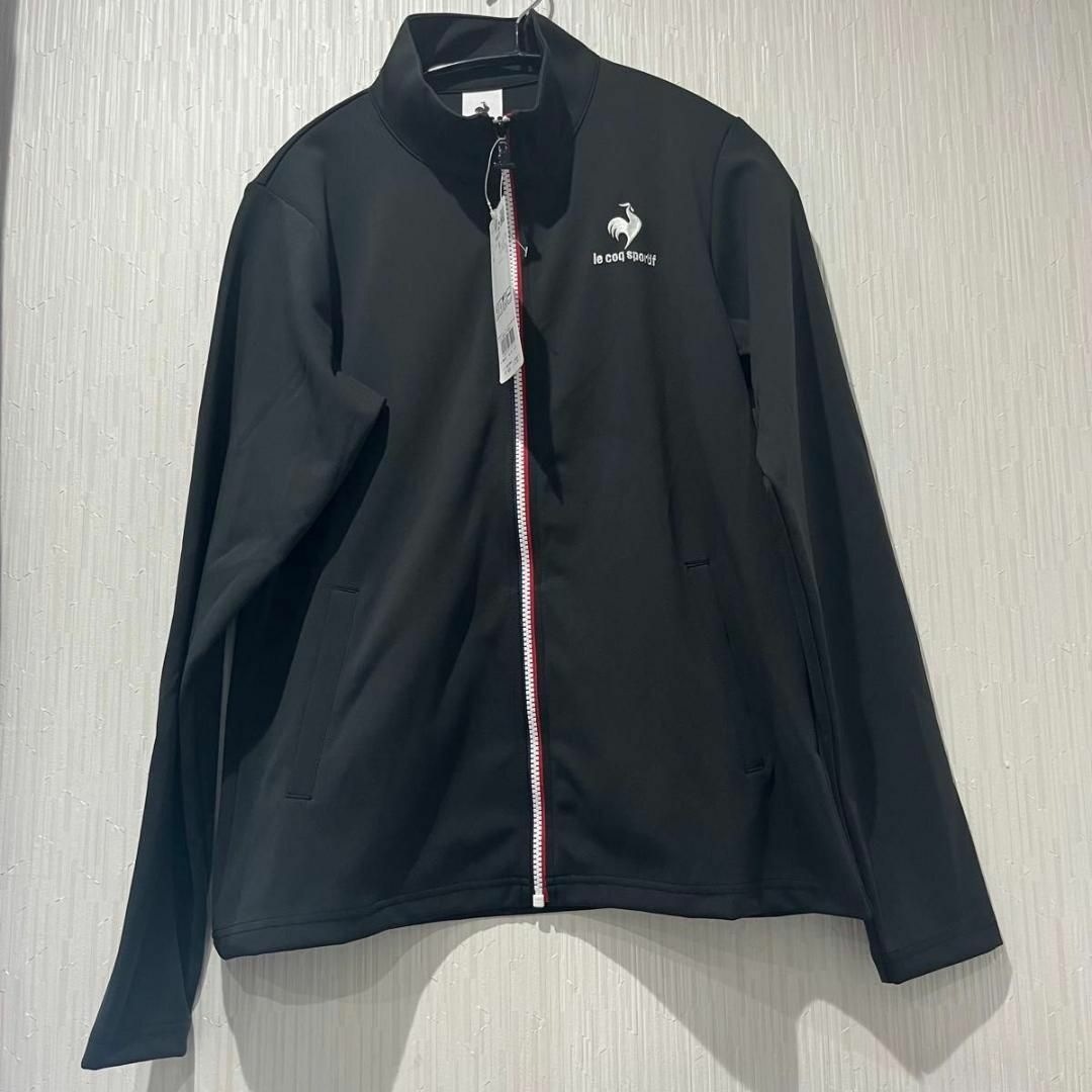 le coq sportif(ルコックスポルティフ)の[ルコックスポルティフ] ジャージ トレーニング 防風 レディースM 黒 スポーツ/アウトドアのランニング(ウェア)の商品写真