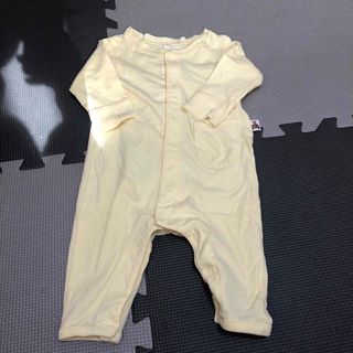 ベビーギャップ(babyGAP)のギャップ　ロンパース　黄色(ロンパース)