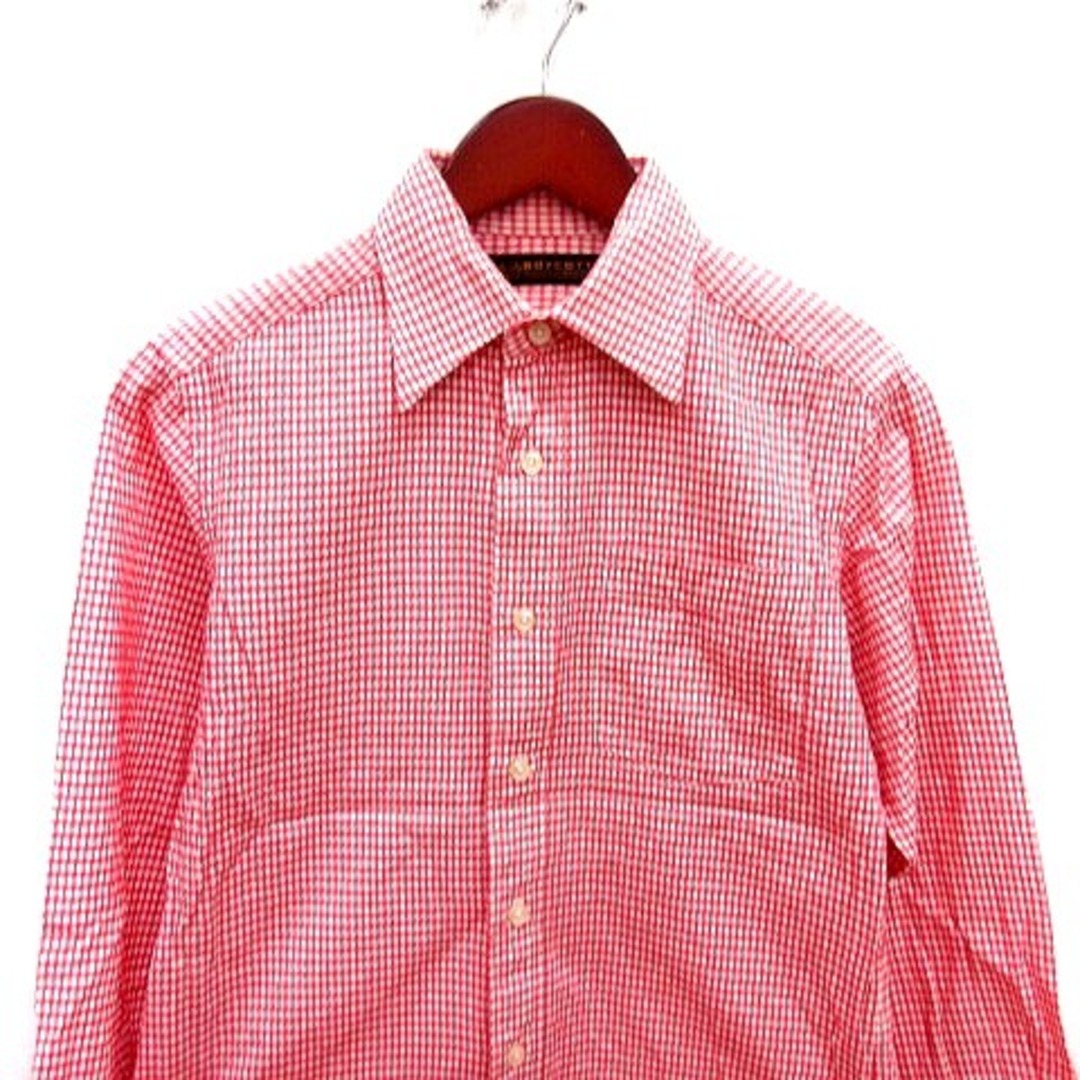 BOYCOTT(ボイコット)のボイコット BOYCOTT シャツ ブラウス 長袖 総柄 赤 メンズのトップス(シャツ)の商品写真
