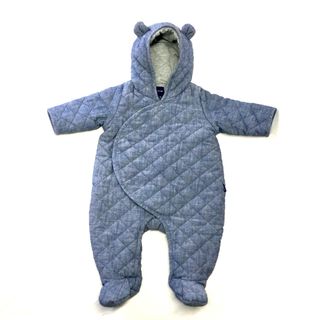 ベビーギャップ(babyGAP)のbabyGAP クマ ロンパース ジャンプスーツ カバーオール 60cm 防寒(カバーオール)