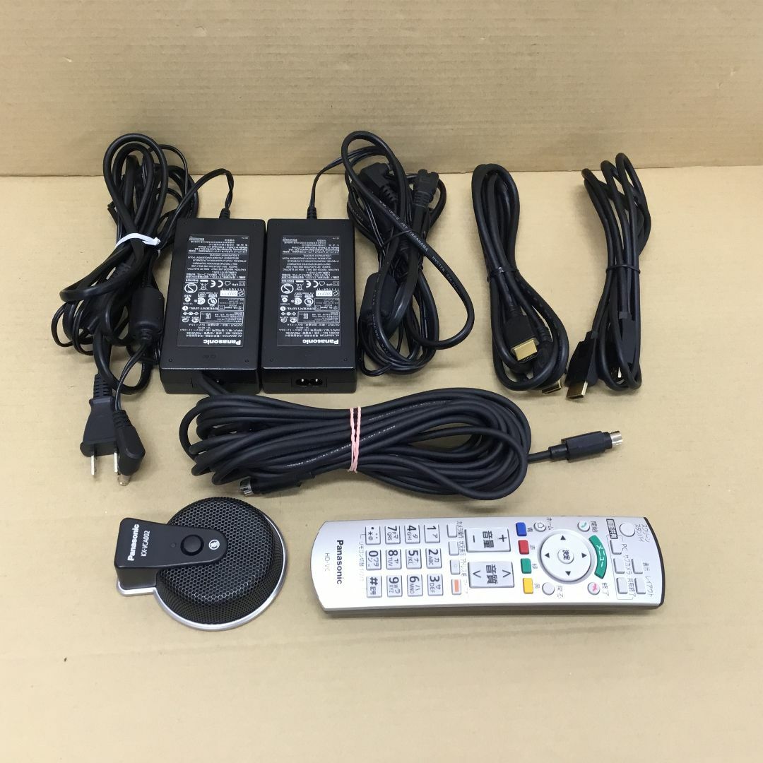 Panasonic(パナソニック)のPanasonic ビデオ会議システム KX-VC300 カメラ(GP-VD130) マイク(KX-VCA002) スマホ/家電/カメラのPC/タブレット(PC周辺機器)の商品写真