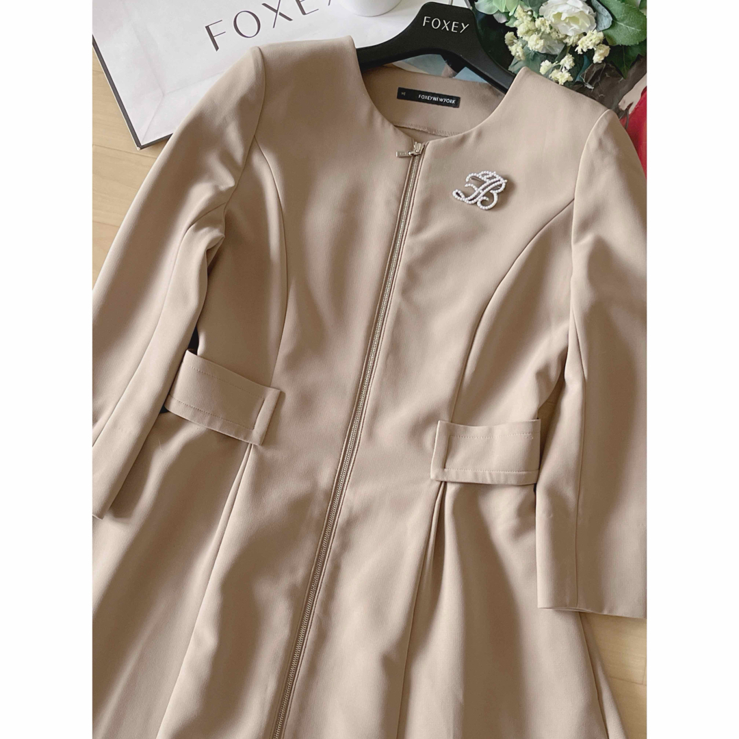 ♡身幅54cm極美品！FOXEYエレガンスジャケット　38 Rene foxey フォクシー