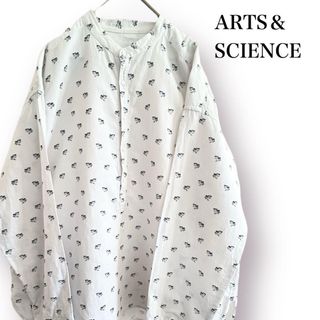 アーツアンドサイエンス(ARTS&SCIENCE)の美品 ARTS＆SCIENCE mini collar gather shirt(シャツ/ブラウス(長袖/七分))