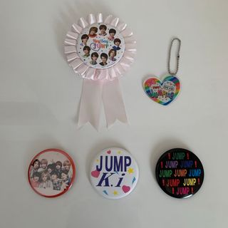 Hey! Say! JUMP 缶バッジ、キーホルダーセット(男性アイドル)