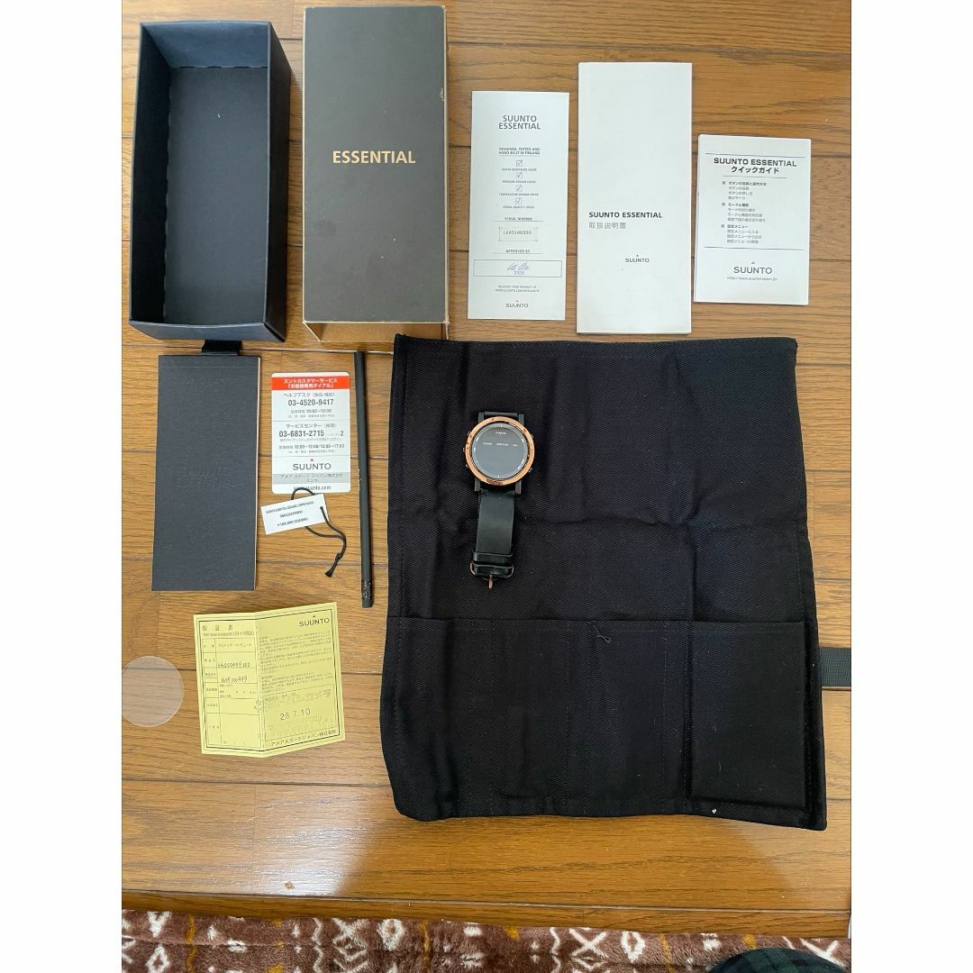 SUUNTO(スント)のSUUNTO スント エッセンシャル カッパー SS022439000 腕時計 メンズの時計(腕時計(デジタル))の商品写真