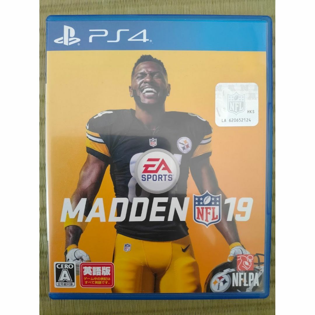 PlayStation4(プレイステーション4)のPS4 ソフト MADDEN 19 NFL 英語版 アメフトゲーム エンタメ/ホビーのゲームソフト/ゲーム機本体(家庭用ゲームソフト)の商品写真