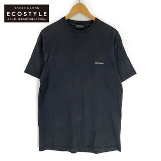 バレンシアガ(Balenciaga)のバレンシアガ ブラック ロゴ 半袖Tシャツ XS(その他)