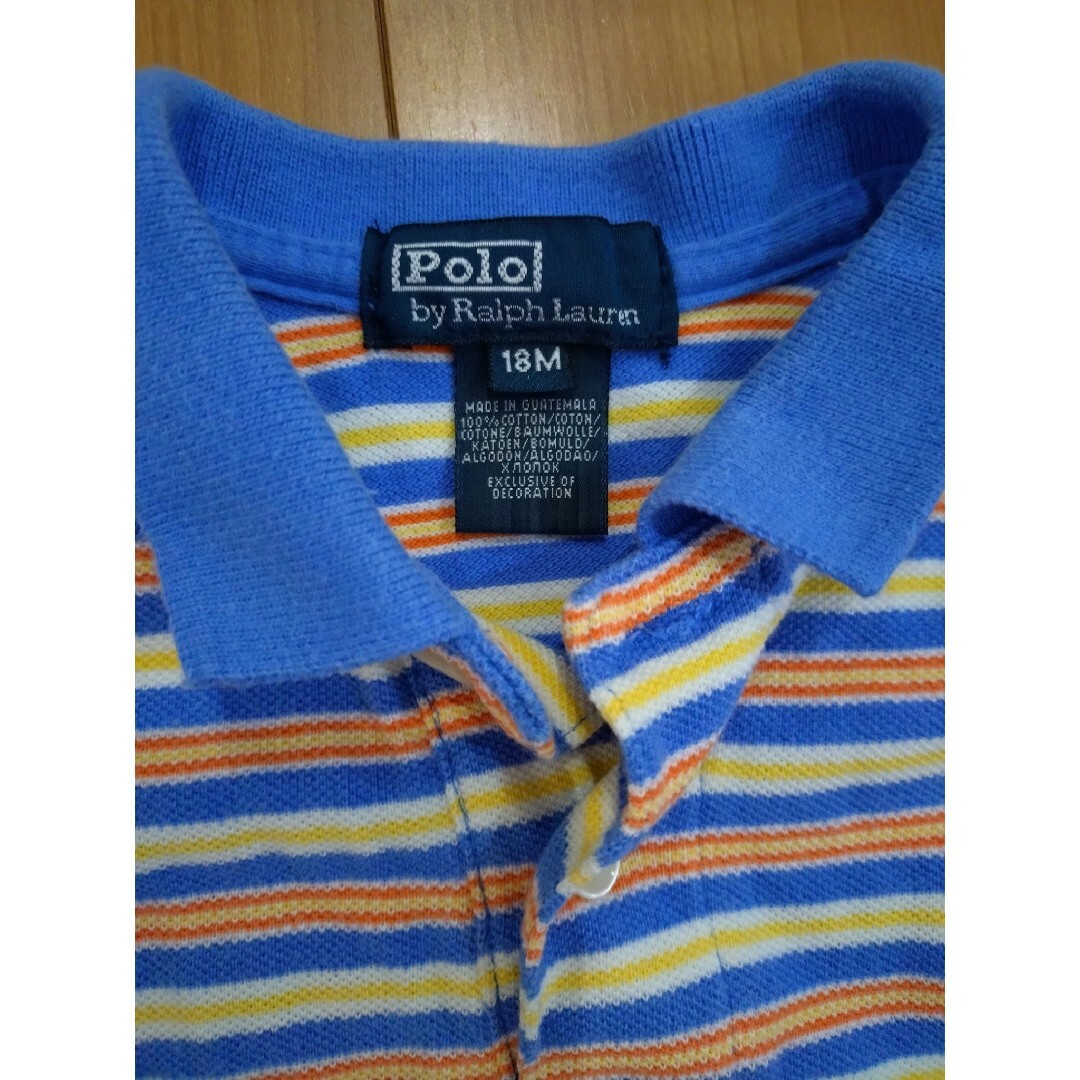 POLO RALPH LAUREN(ポロラルフローレン)のラルフローレン　半袖　ポロシャツ　18M キッズ/ベビー/マタニティのキッズ服男の子用(90cm~)(Tシャツ/カットソー)の商品写真