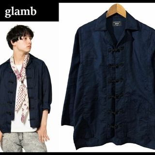 セール！完売品！定価2.6万 22SS glamb マーブルシャツユニセックスM