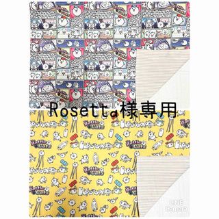 Rosetta様専用　にゃんこ大戦争　ランチマット(ランチボックス巾着)