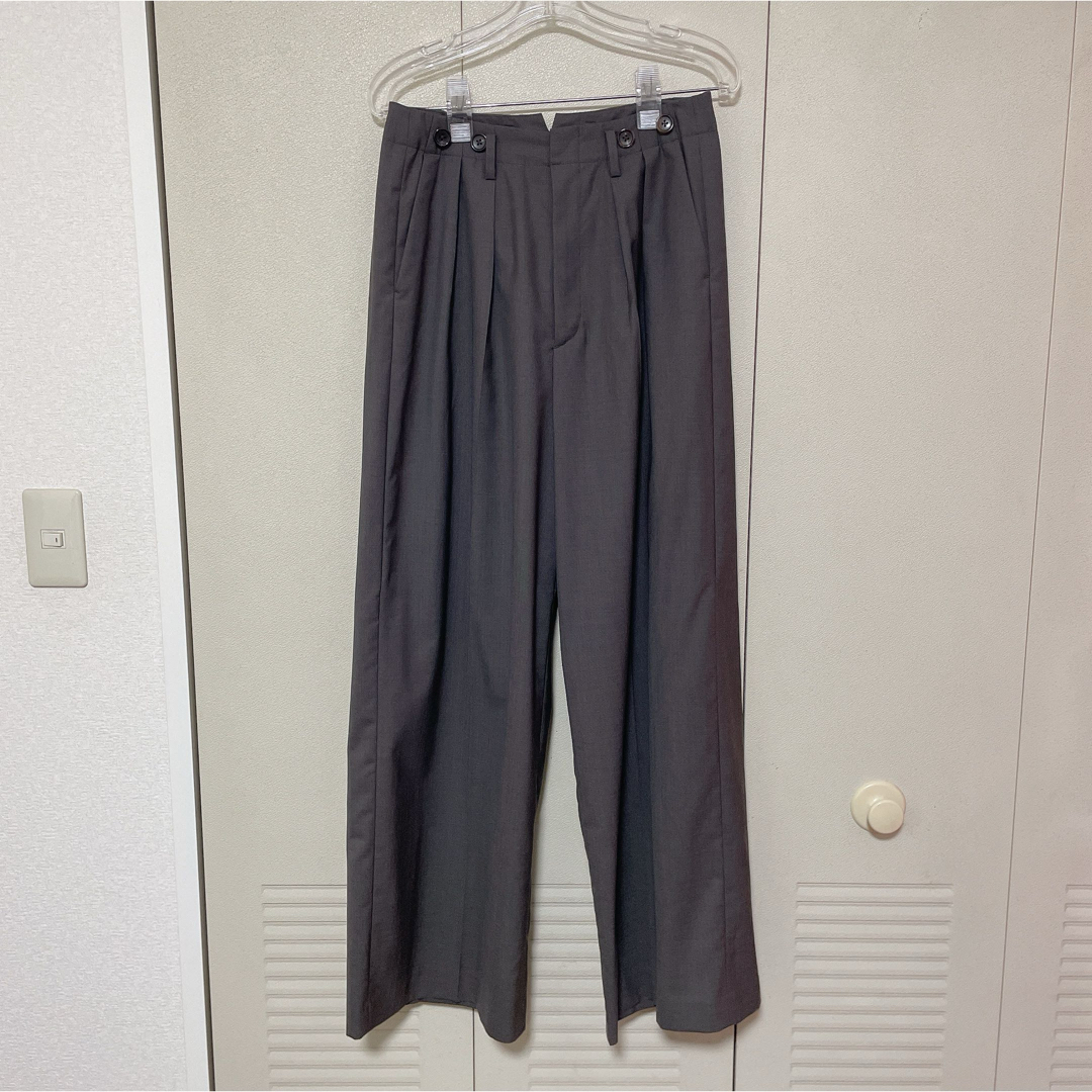 6 (ROKU)(ロク)の＜6(ROKU)＞TOROPICAL CLOTH PANTS/パンツ レディースのパンツ(カジュアルパンツ)の商品写真